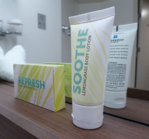 Seife und Bodylotion