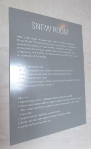 The Snow Room