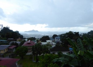 Aussicht auf Aride Island