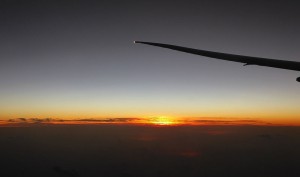 Sonnenaufgang am Äquator