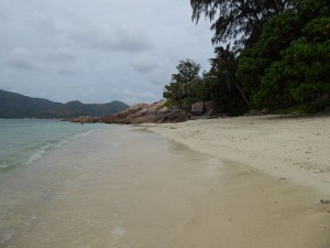 Strand auf Praslin