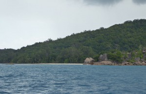 Anse Severe im Regen