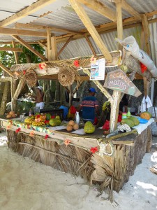 Strandbar am Anse Source d´Argent
