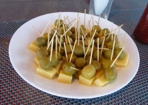 Oliven-Käse Snack