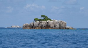 unbekannte Insel