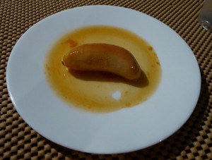 Banane in Karamellsauce