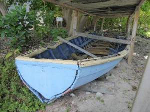 Ruderboot der ersten Siedler