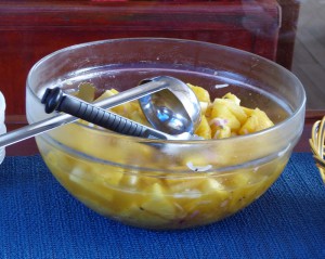 Ananas-Dessert