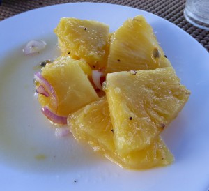Ananas-Dessert