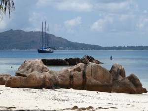Strand an der Baie Laraie