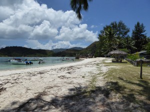 Strand an der Baie Laraie