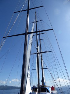 Sea Star unter Segeln