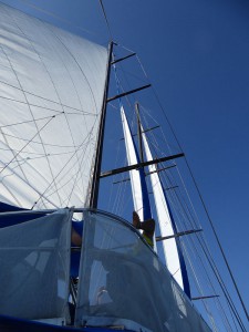 Sea Star unter Segeln