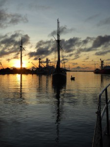 Sonnenaufgang mit Sea Pearl