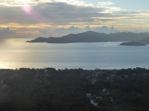 Blick nach Praslin