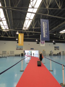 Check-in in Barcelona