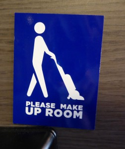 Magnet Make Up Room/Do Not Disturb