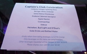 Captain´s Club Celebration
