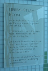 Herbal Steam Room