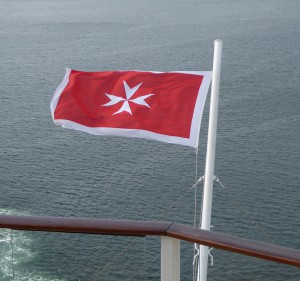 maltesische Flagge