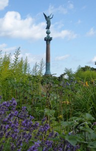 Engelsstatue im Langeliniepark