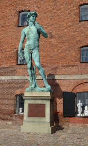 Michelangelos David am Königlichen Gipsskulpturen Museum
