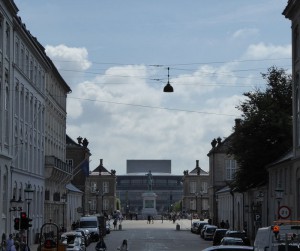 Blick zur Oper