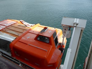 Rettungsbootübung