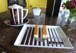 White Chocolate Mocha und Peanutbutter Cheesecake