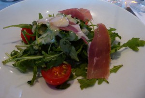 Shaved Prosciutto and Arugula Salad