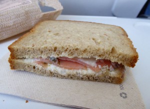 Lachs-Sandwich