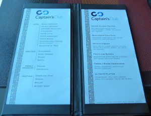 Captain´s Club Frühstück