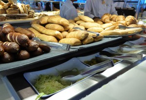 Oceanview Café Mittagessen