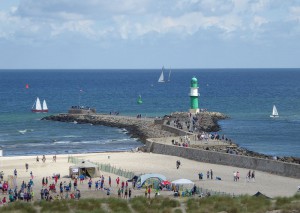 Blick zur Westmole