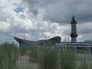 Teepott und Leuchtturm