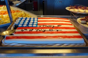 Torte zum 4. Juli