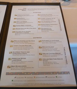 Abendessen Tag 6
