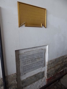 Hochwasser-Marker
