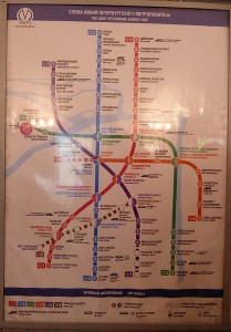 Linienplan der Metro