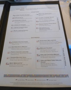 Abendessen Tag 7