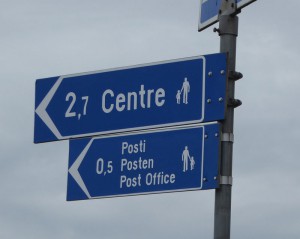 2,7 km zu Fuß ins Zentrum