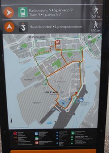 Übersichtsplan über den Hafen