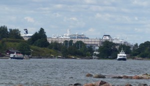 Kurzer Blick zum Hafen