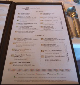 Abendessen Tag 8