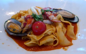 Seafood and Lobster Papardelle