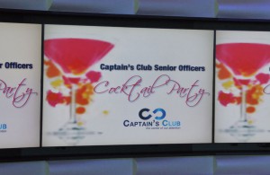 Captain´s Club Senior Officer´s Cocktail Party