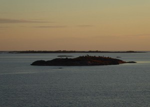 Sonnenaufgang in den Schären