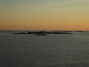 Sonnenaufgang in den Schären
