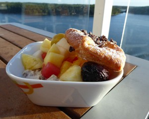 Frühstück am Heck