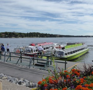 Anleger der Hop On Hop Off Boote